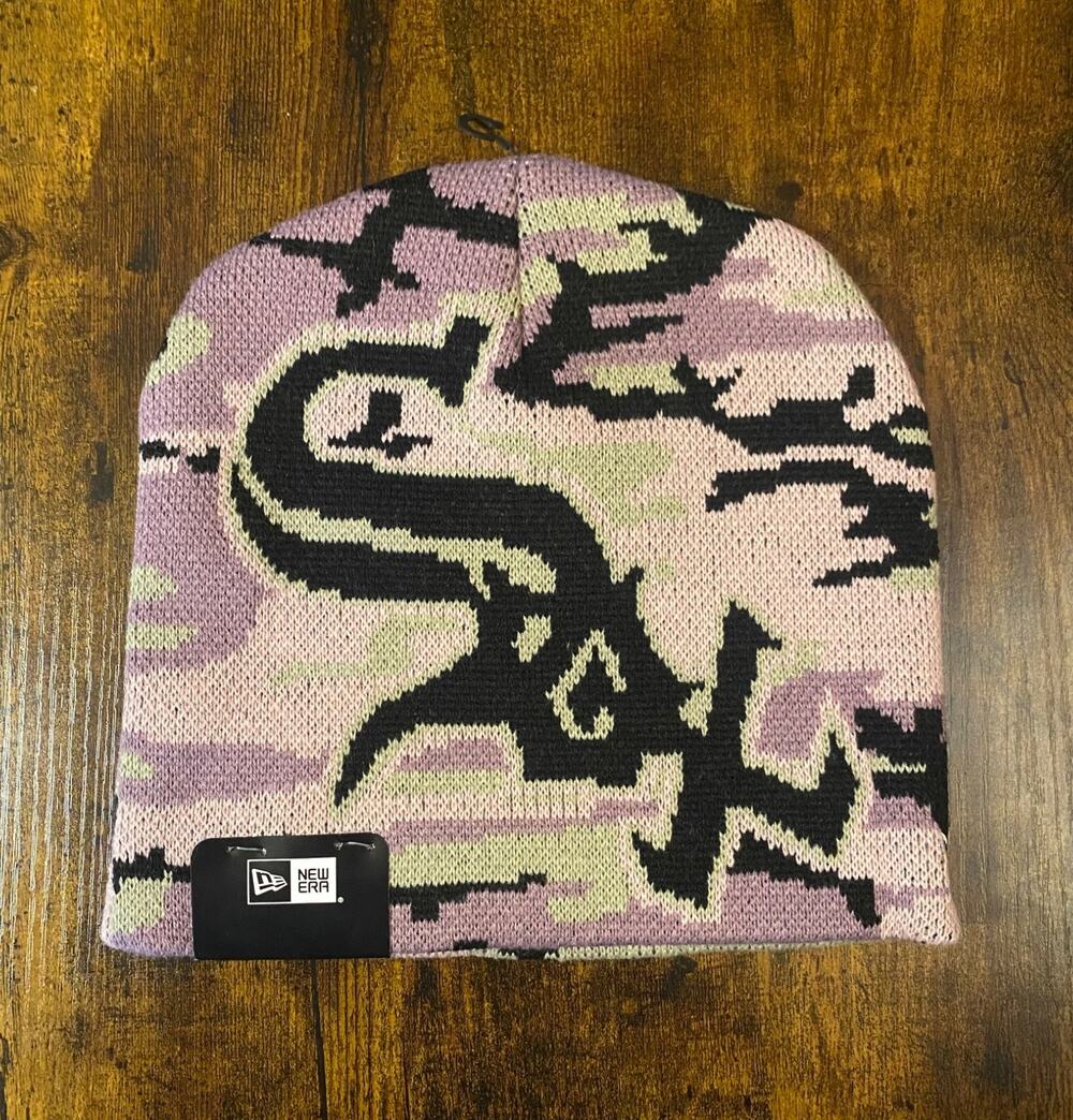 Supreme Chicago White Sox NewEra BeaniePink Camo